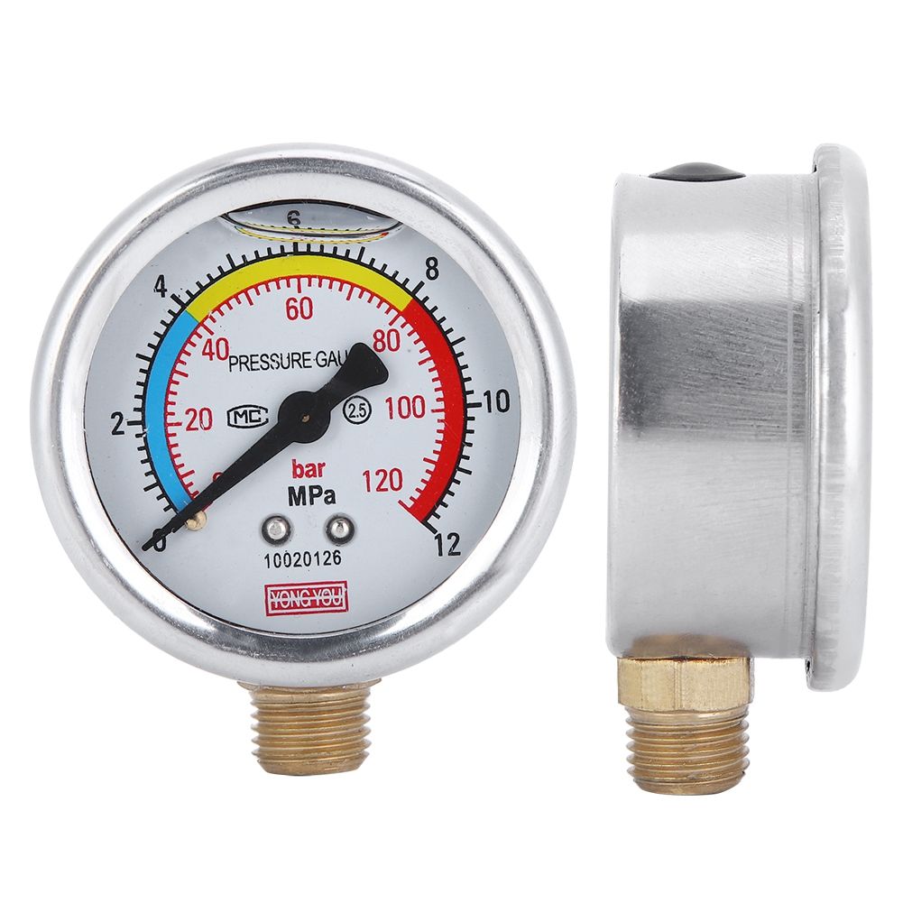 OilImmersed Fit for 30 / 40 / 60 Type Pump G1/4 Pressure Gauge DN8 view 8