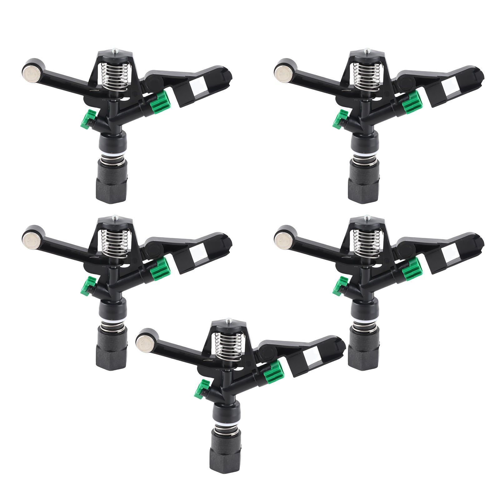 5Pcs 3/4in DN20 Female Thread Rotating Sprinkler Rocker Nozzle for Garden Lawn view 9