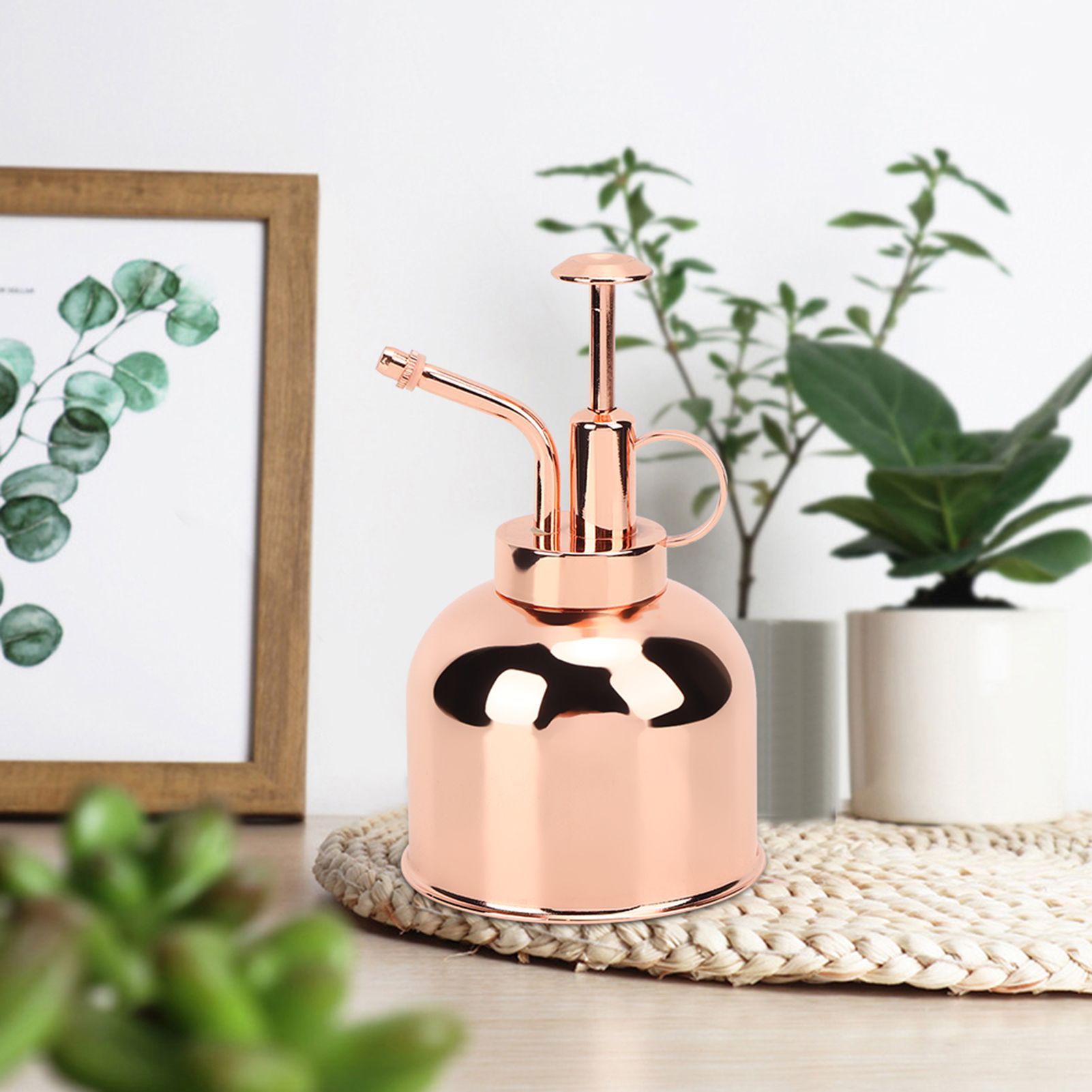 Beautiful Hand Pressure Watering Can Pot Spray Bottle Indoor Plant Misters — image 1