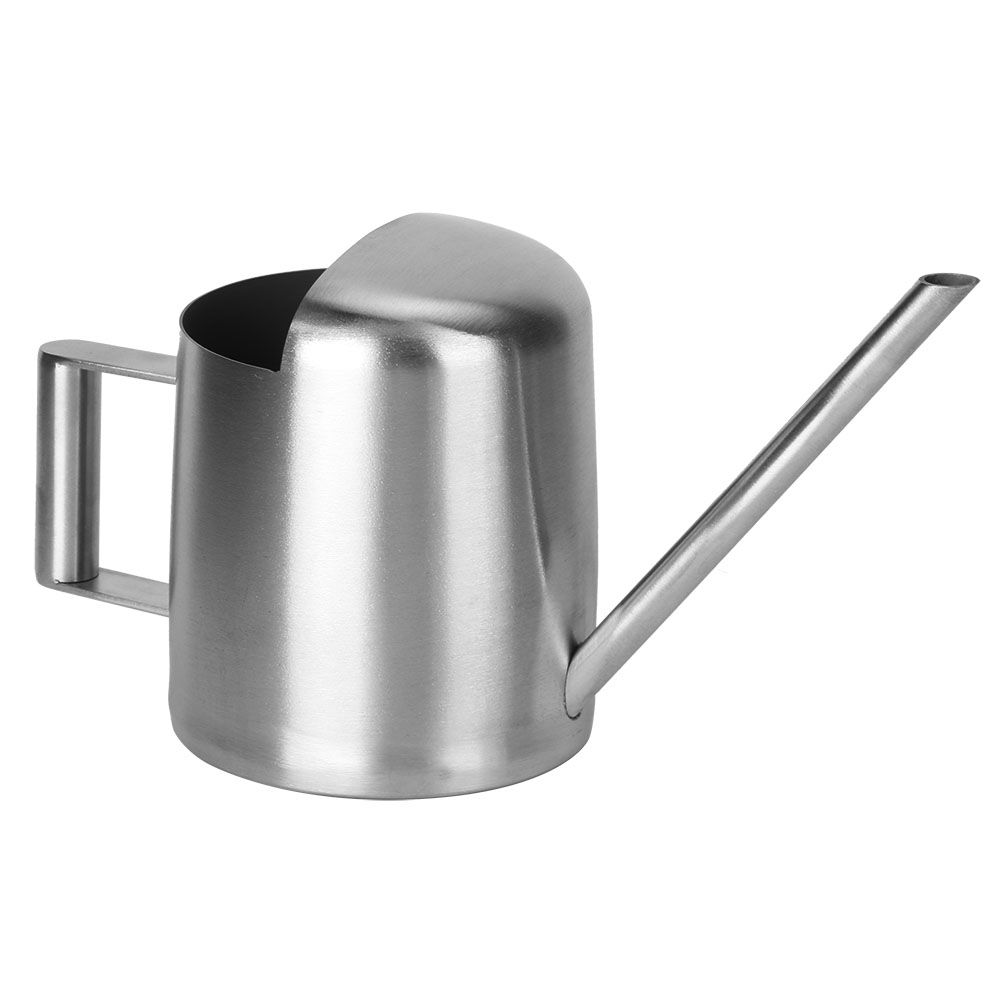 300ML Stainless Steel Long Spout Watering Can Pot for Household Green Plant view 5
