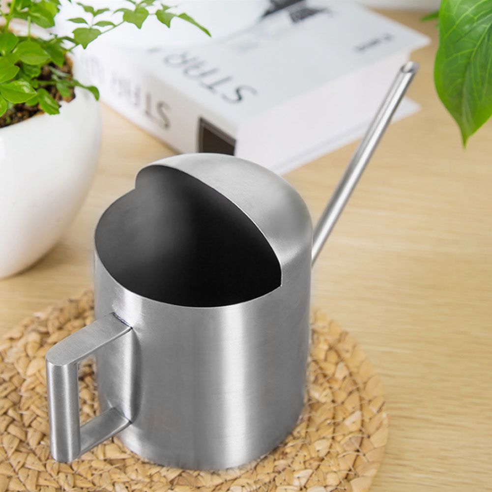 300ML Stainless Steel Long Spout Watering Can Pot for Household Green Plant view 7