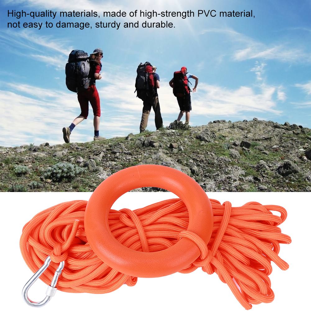 10mm Diameter 30m Long LifeSaving Line NonReflective Safety Rope with PullRing view 11
