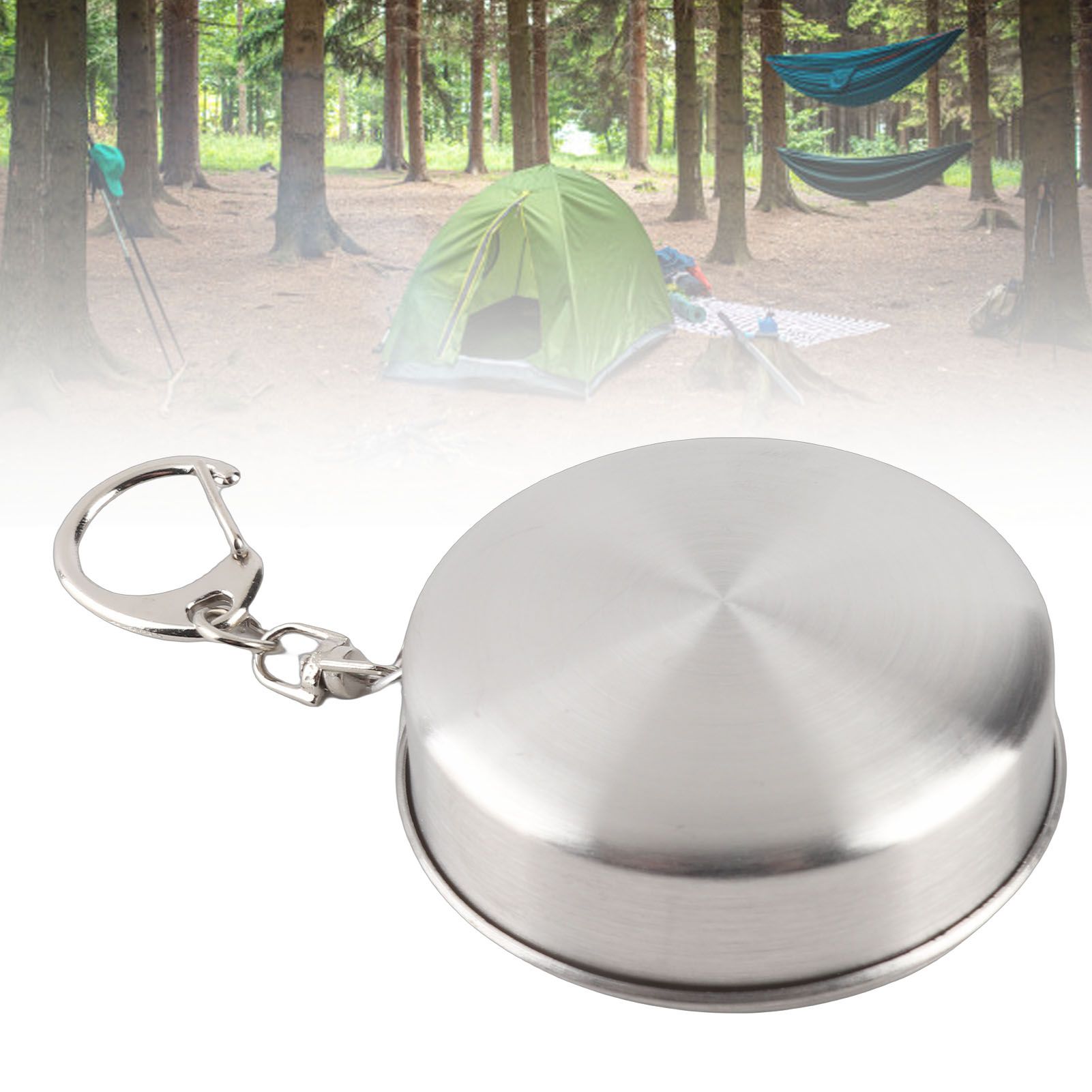 Stainless Steel Collapsible Cup Portable Travel Retractable Folding Cup Camp view 11