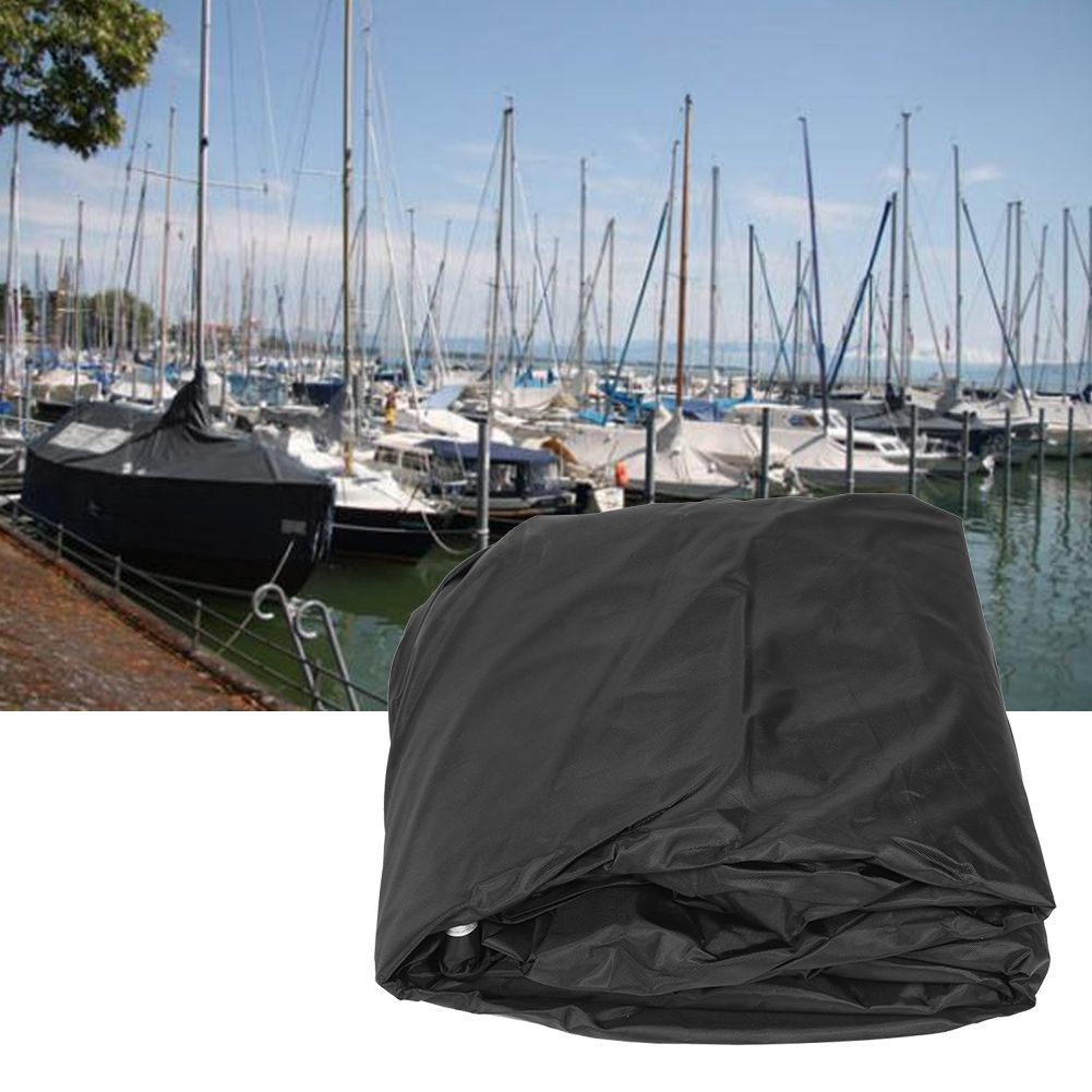 420D Silver Coating Oxford Cloth Waterproof UV Protection Boat Yacht Cover view 10