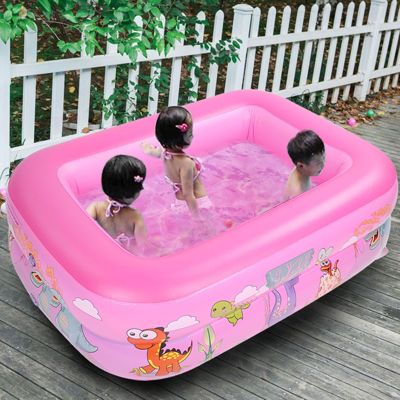 Cartoon Oversized Children Swimming Pool Household Baby Adult Louge Pool view 9