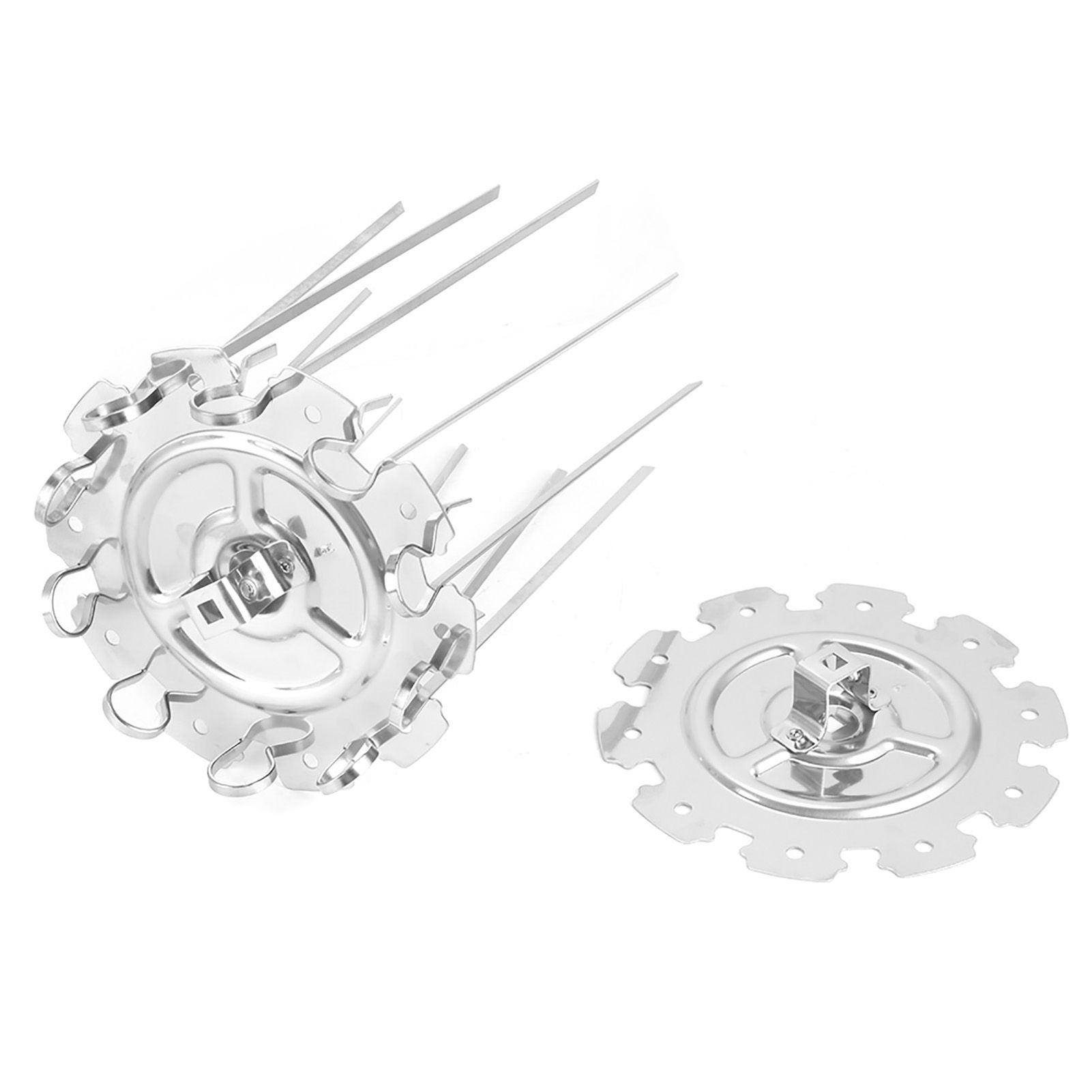 Stainless Steel Roaster Electric Oven Barbecue Skewers Needle Cage Set BBQ view 4