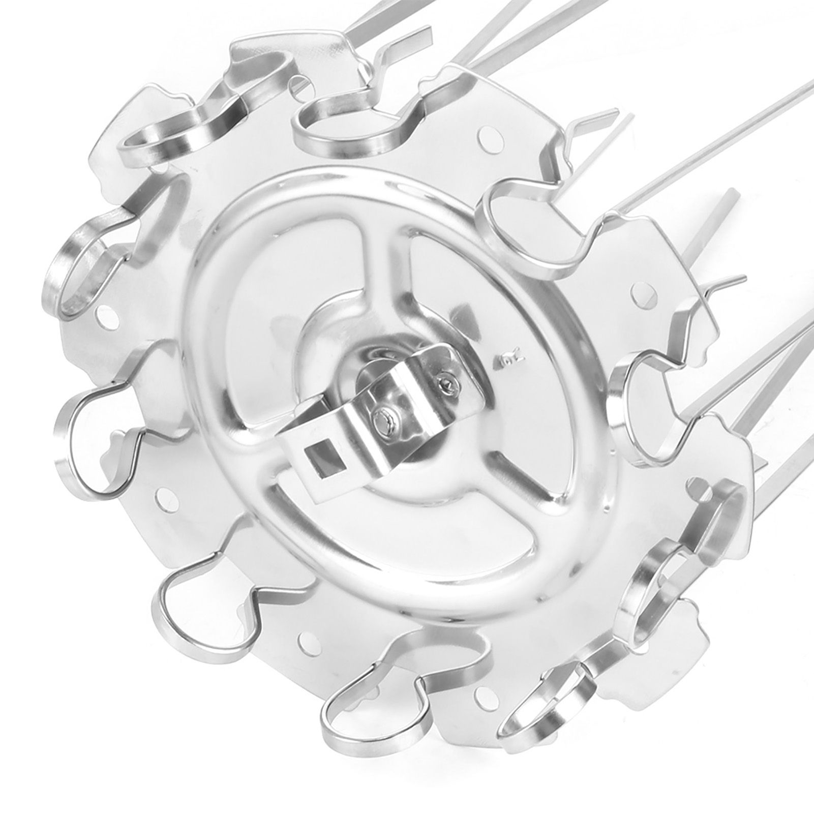 Stainless Steel Roaster Electric Oven Barbecue Skewers Needle Cage Set BBQ view 12