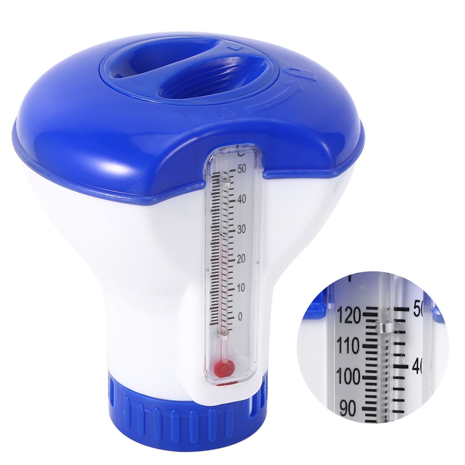 Swimming Pool Cleaning Kit Pool Dispenser Cleaning Medicine 1.5 inch Chlorine view 7