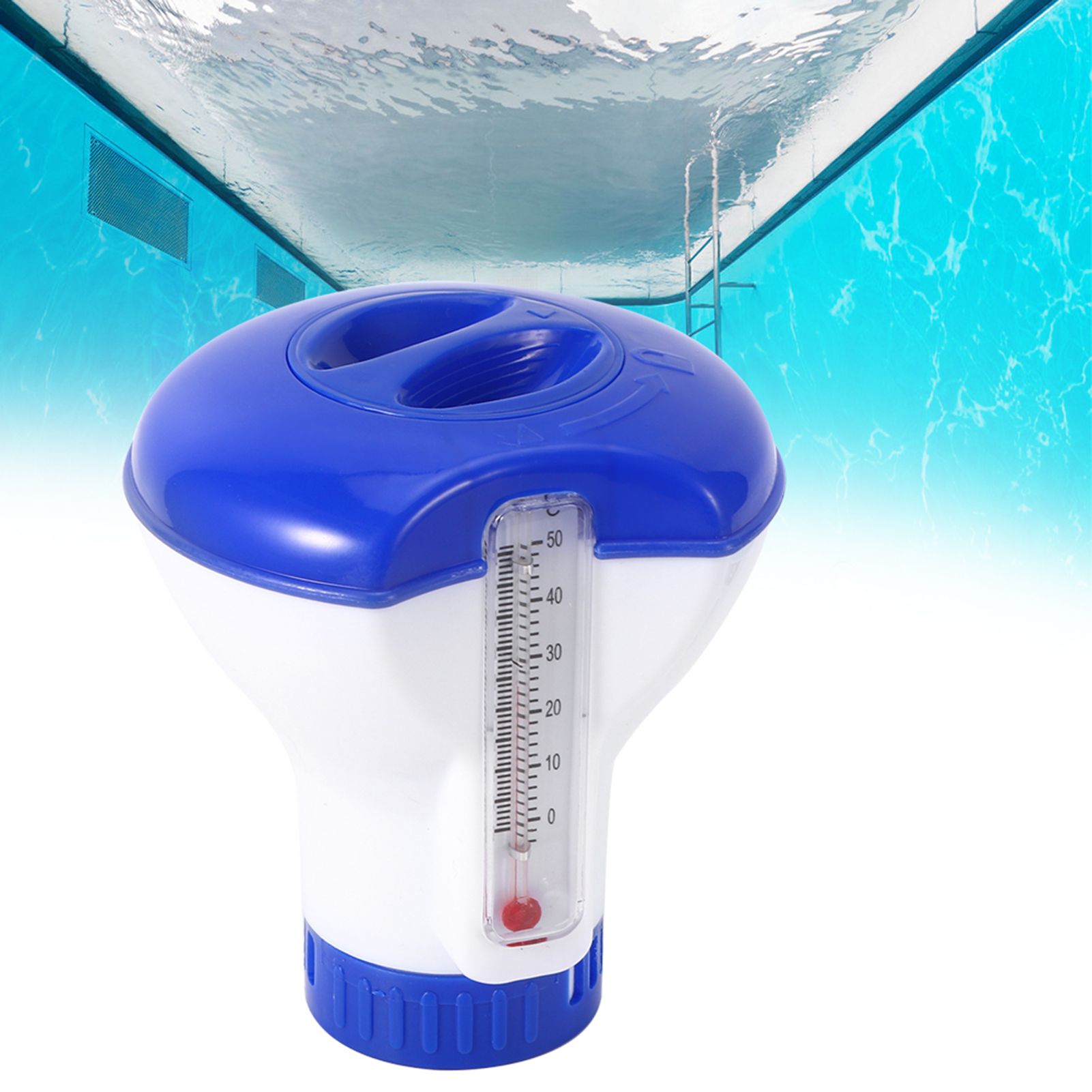 Swimming Pool Cleaning Kit Pool Dispenser Cleaning Medicine 1.5 inch Chlorine view 10