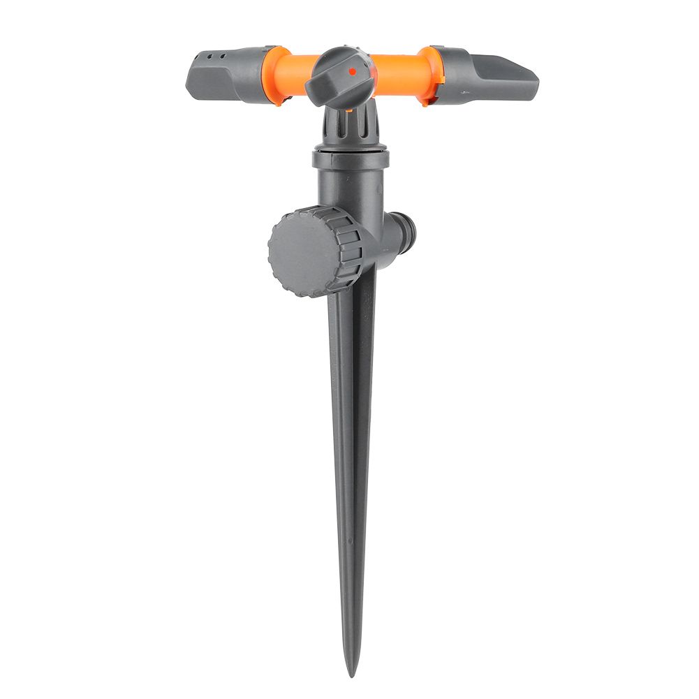 360 Degree Automatic Rotating Lawn Sprinkler Adjustable ThreeArm Sprinkler view 3