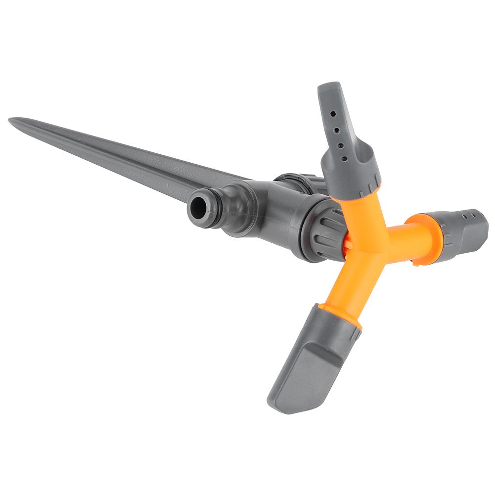 360 Degree Automatic Rotating Lawn Sprinkler Adjustable ThreeArm Sprinkler view 7