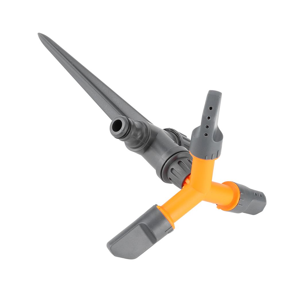 360 Degree Automatic Rotating Lawn Sprinkler Adjustable ThreeArm Sprinkler view 8