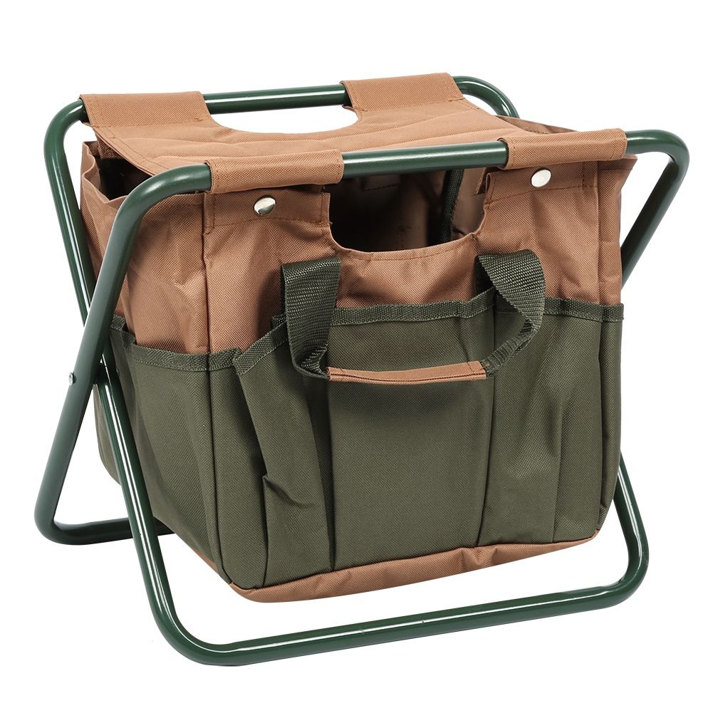 Portable Folding Chair Camping Stool with Storage Bag for Indoor Outdoor