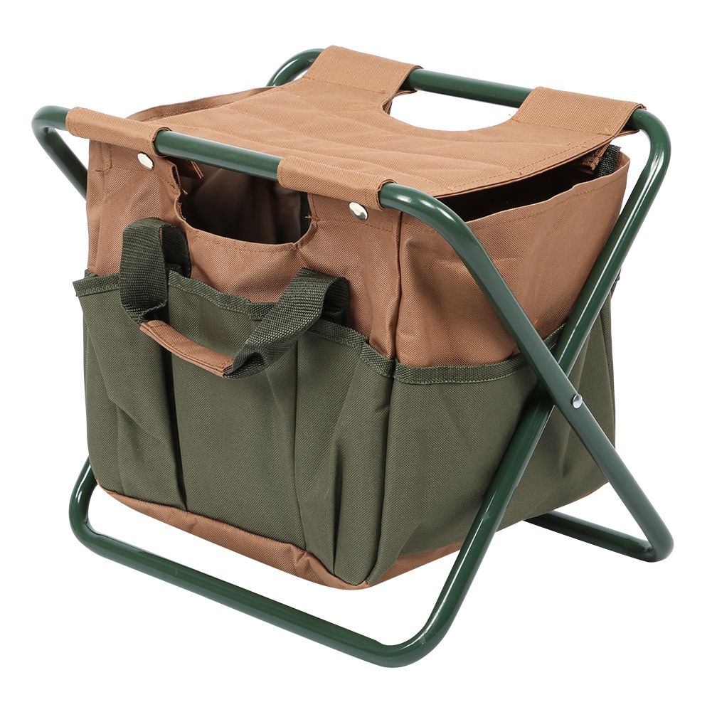 Portable Folding Chair Camping Stool with Storage Bag for Indoor Outdoor view 3
