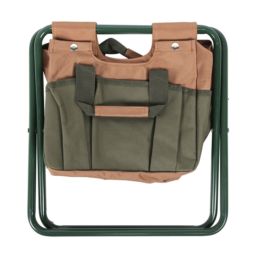 Portable Folding Chair Camping Stool with Storage Bag for Indoor Outdoor view 6