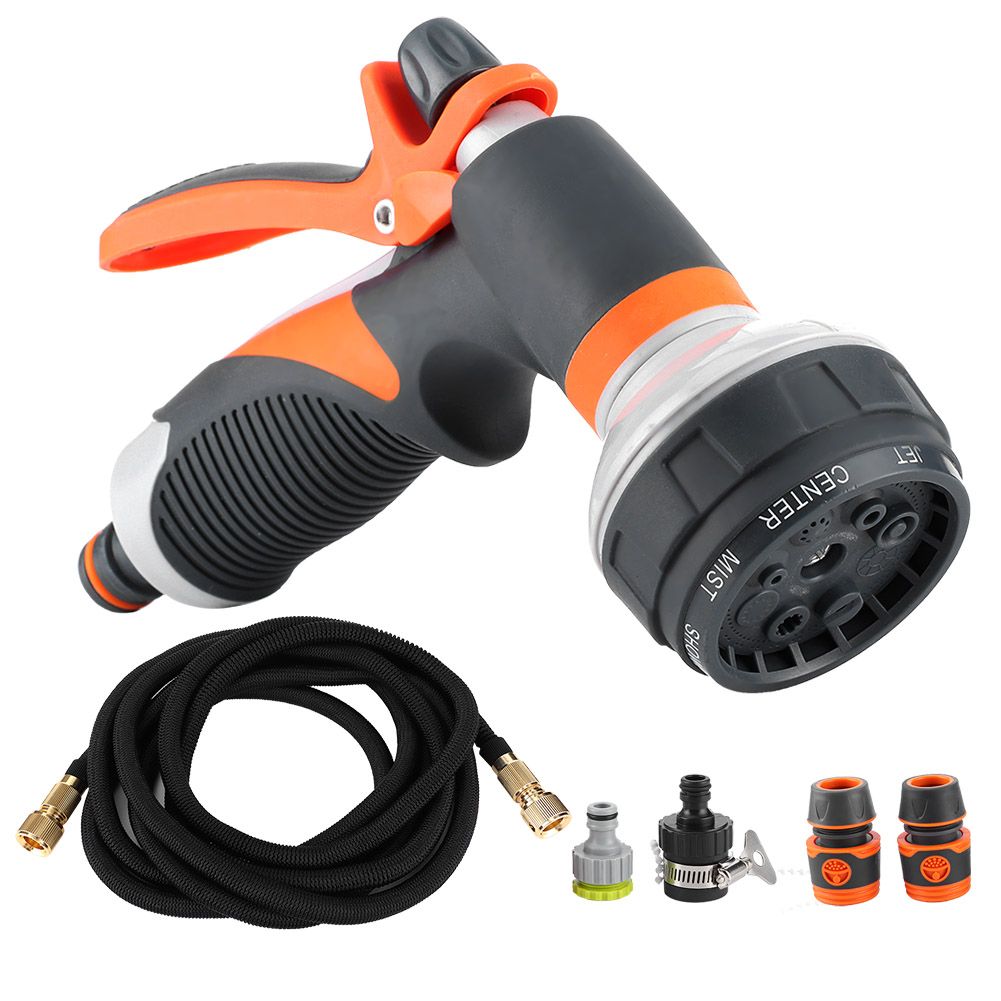 Garden Irrigation Sprayer Telescopic Hose Kit Plants Flowers Watering view 5