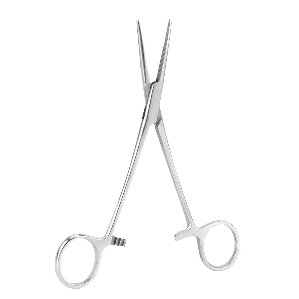 16cm Stainless Steel Surgical Straight Hemostatic Forceps Pet Hair Clamp