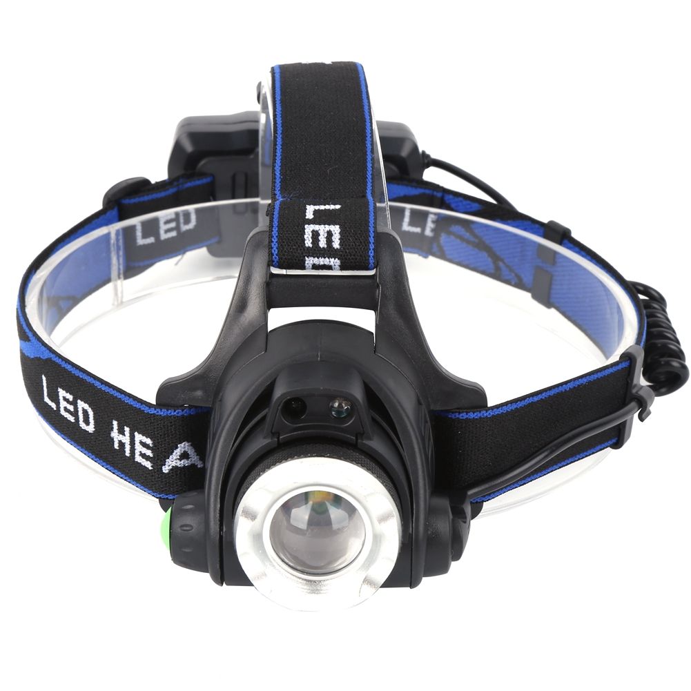 LED Headlamp USB Rechargeable Head Light Flashlight for Outdoor Camping view 4