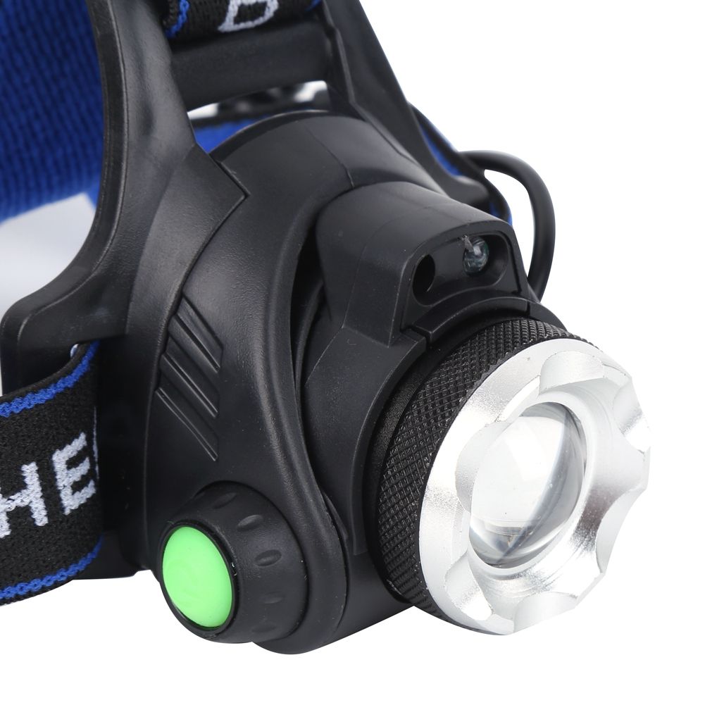 LED Headlamp USB Rechargeable Head Light Flashlight for Outdoor Camping view 11