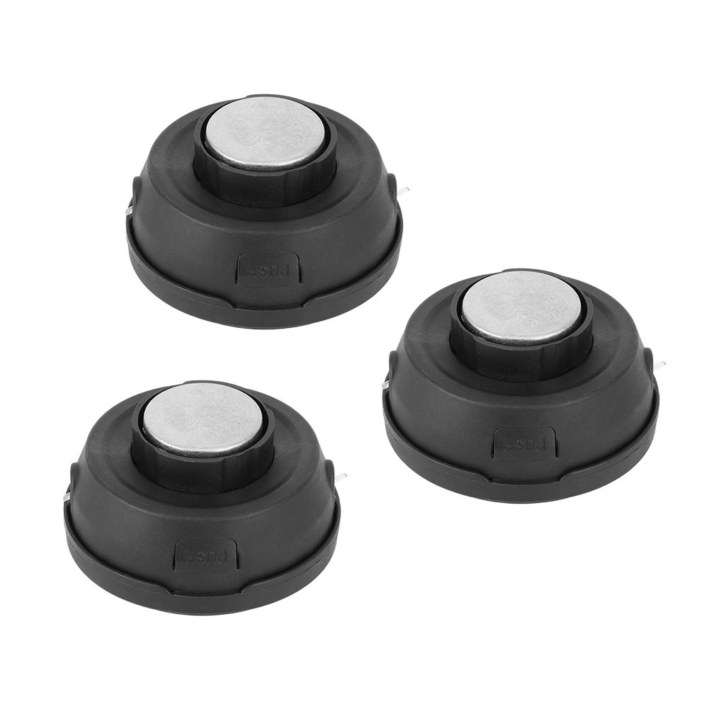 3Pcs/Box Universal Lawn Mower Trimmer Head with Trimmer Line Replacement view 3