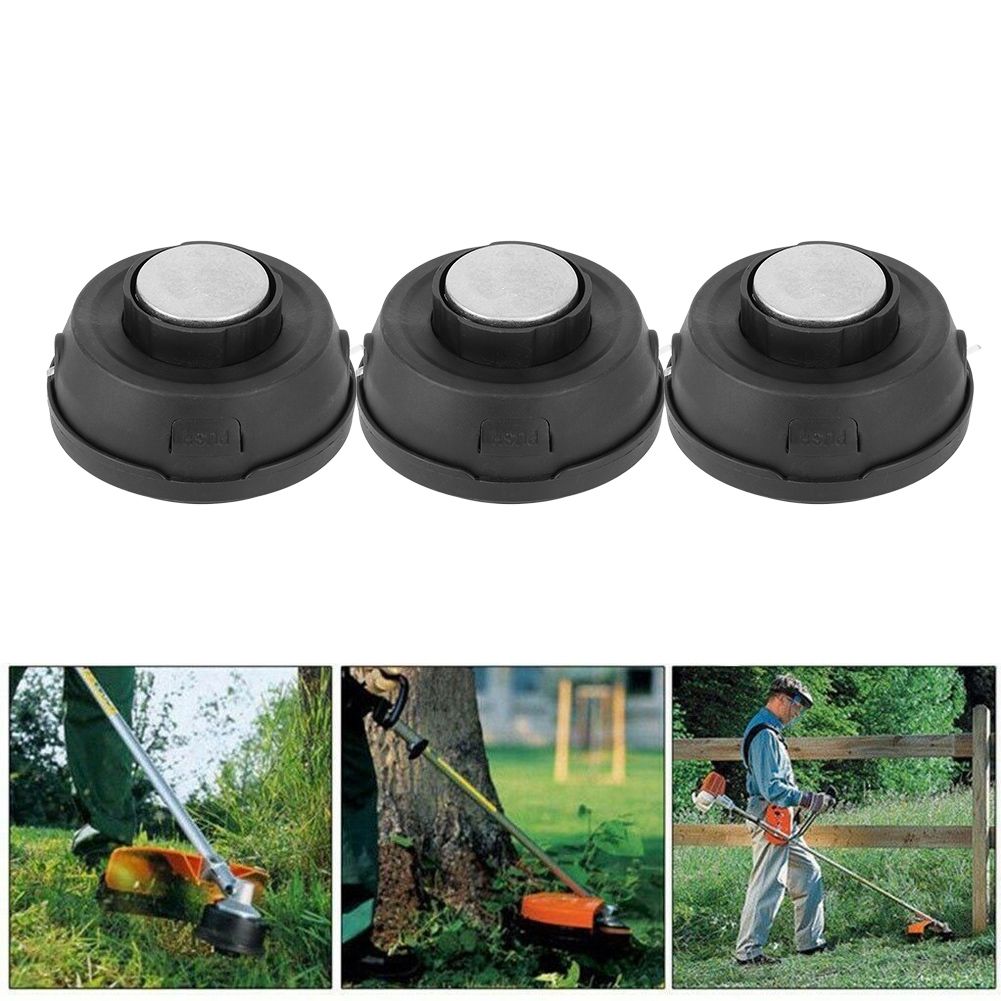 3Pcs/Box Universal Lawn Mower Trimmer Head with Trimmer Line Replacement view 10