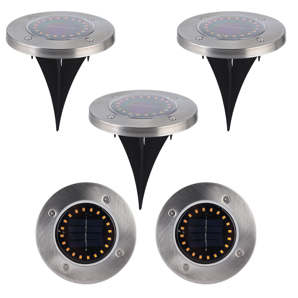 5Pcs Waterproof Solar Powered 20LED Chip Buried Light for Outdoor Garden Lawn view 6