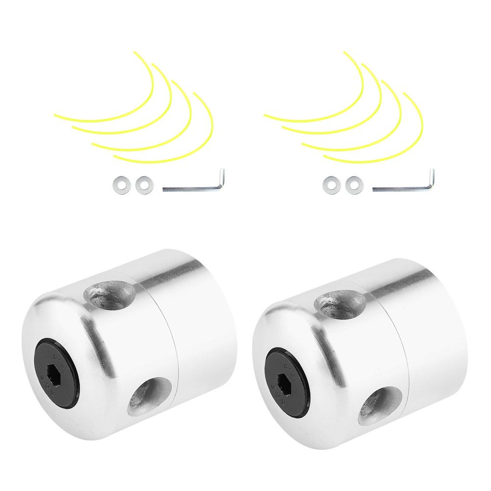 2Pcs/Set Garden Lawn Mover Aluminum Alloy Trimmer Head with Lines Set view 4
