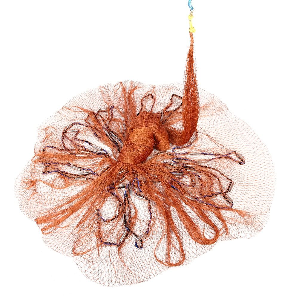 Automatic Fishing Net Cast Net for Bait Trap Outdoor Fish Throw Mesh with view 4