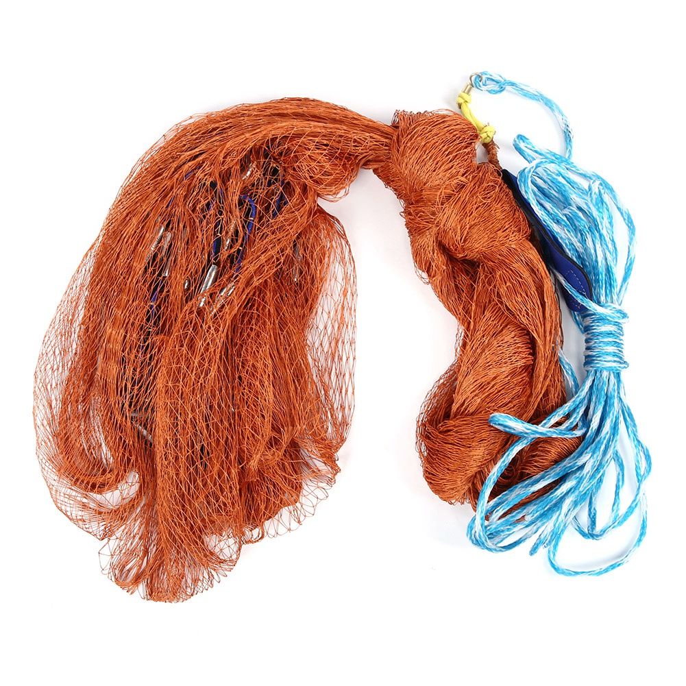 Automatic Fishing Net Cast Net for Bait Trap Outdoor Fish Throw Mesh with view 6