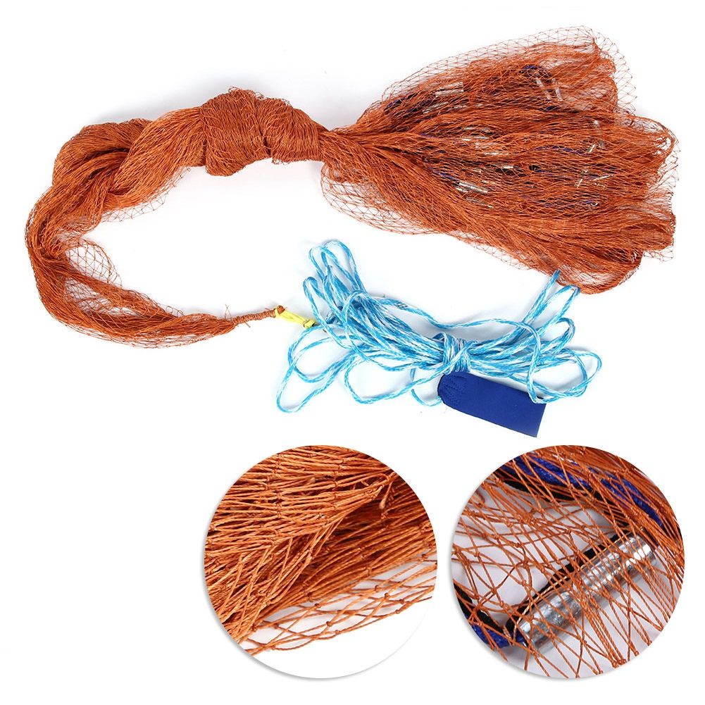 Automatic Fishing Net Cast Net for Bait Trap Outdoor Fish Throw Mesh with view 8
