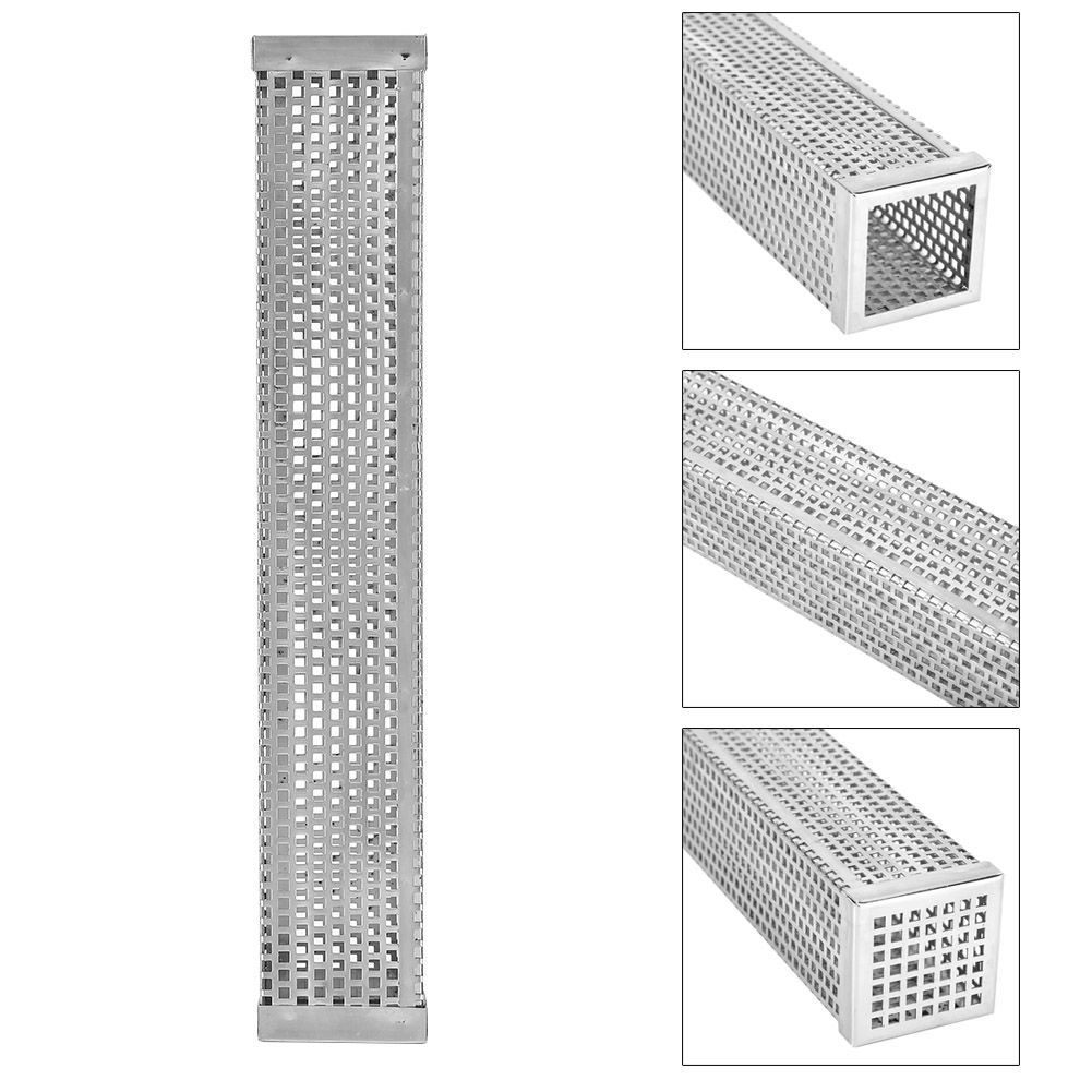 12in 304 Stainless Steel BBQ Smoker Tube Barbecue Accessory for Electric view 8