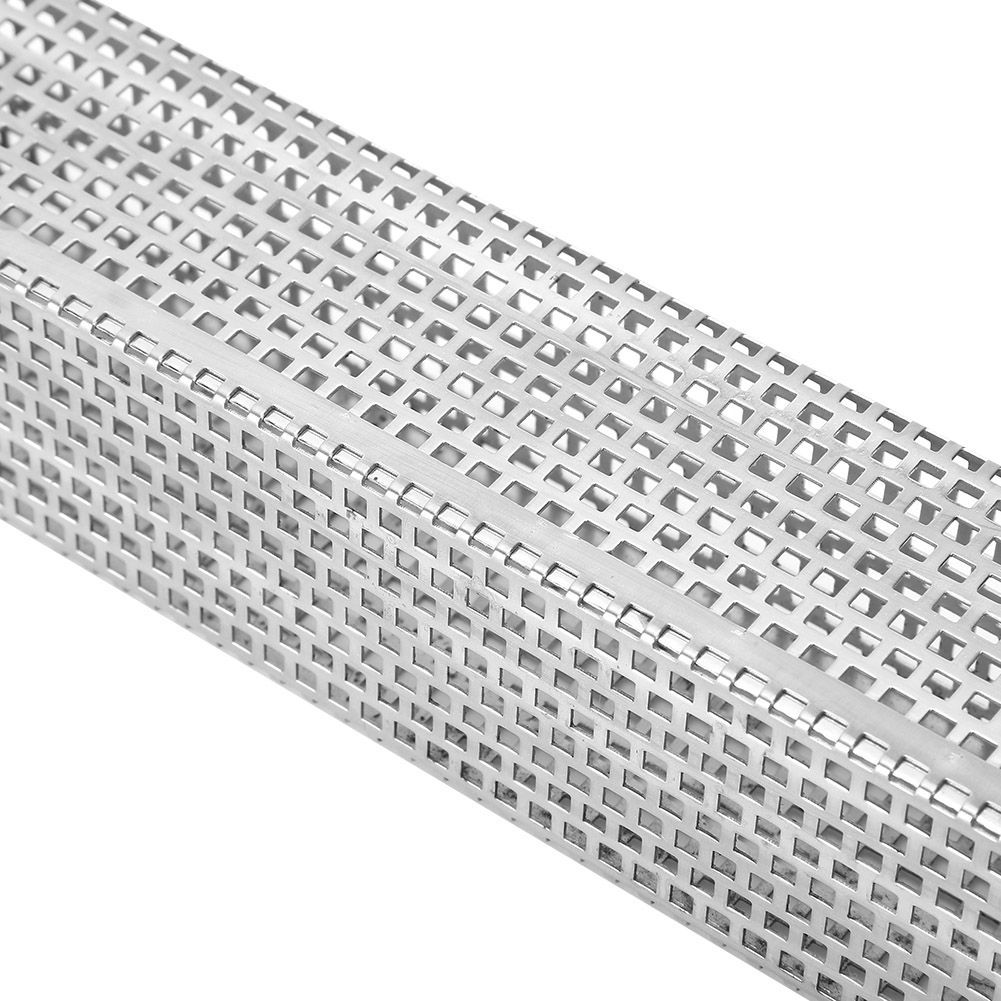 12in 304 Stainless Steel BBQ Smoker Tube Barbecue Accessory for Electric view 12
