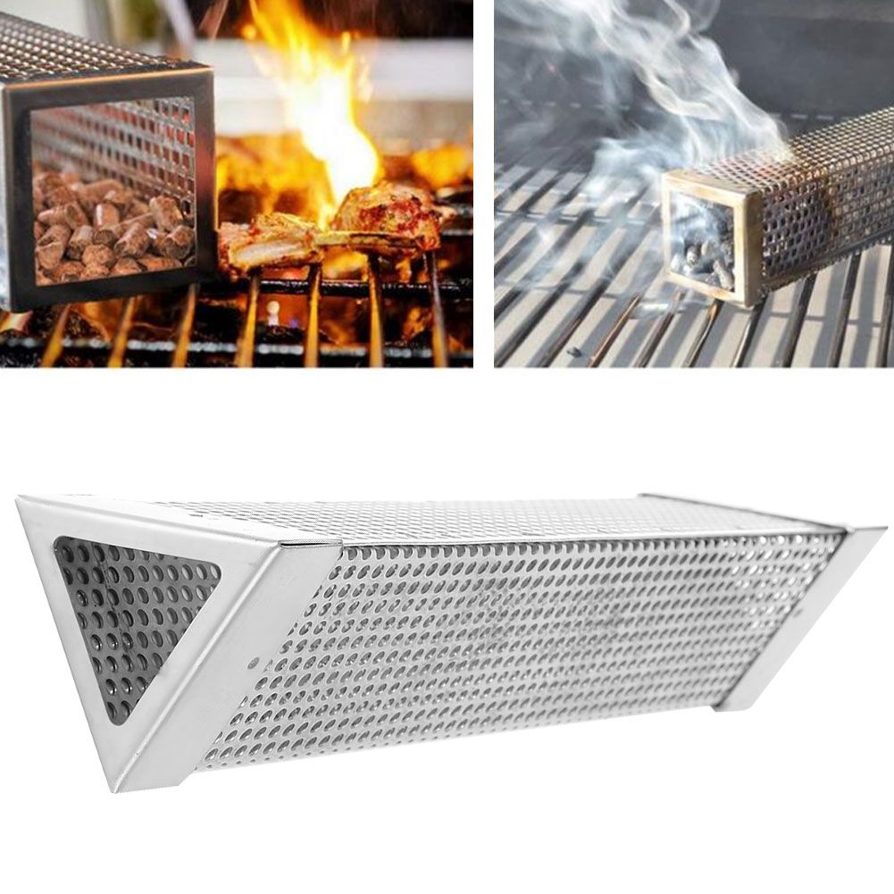 12in 304 Stainless Steel BBQ Smoker Tube Barbecue Accessory for Electric view 9