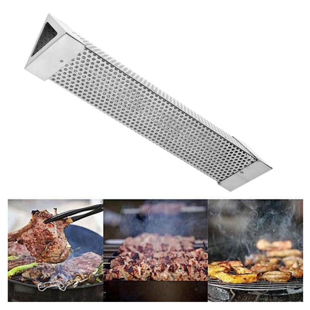 12in 304 Stainless Steel BBQ Smoker Tube Barbecue Accessory for Electric view 10
