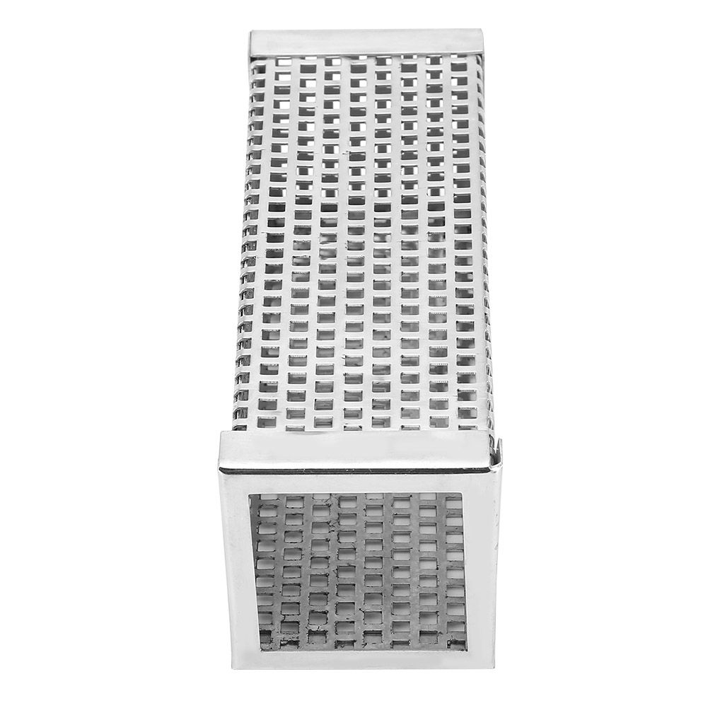 304 Stainless Steel Square BBQ Grill Smoker Tube Tools Outdoor Barbecue view 5