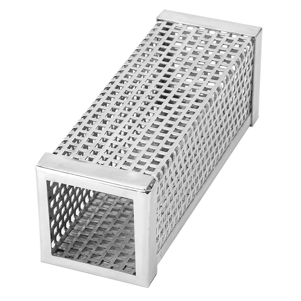 304 Stainless Steel Square BBQ Grill Smoker Tube Tools Outdoor Barbecue view 6