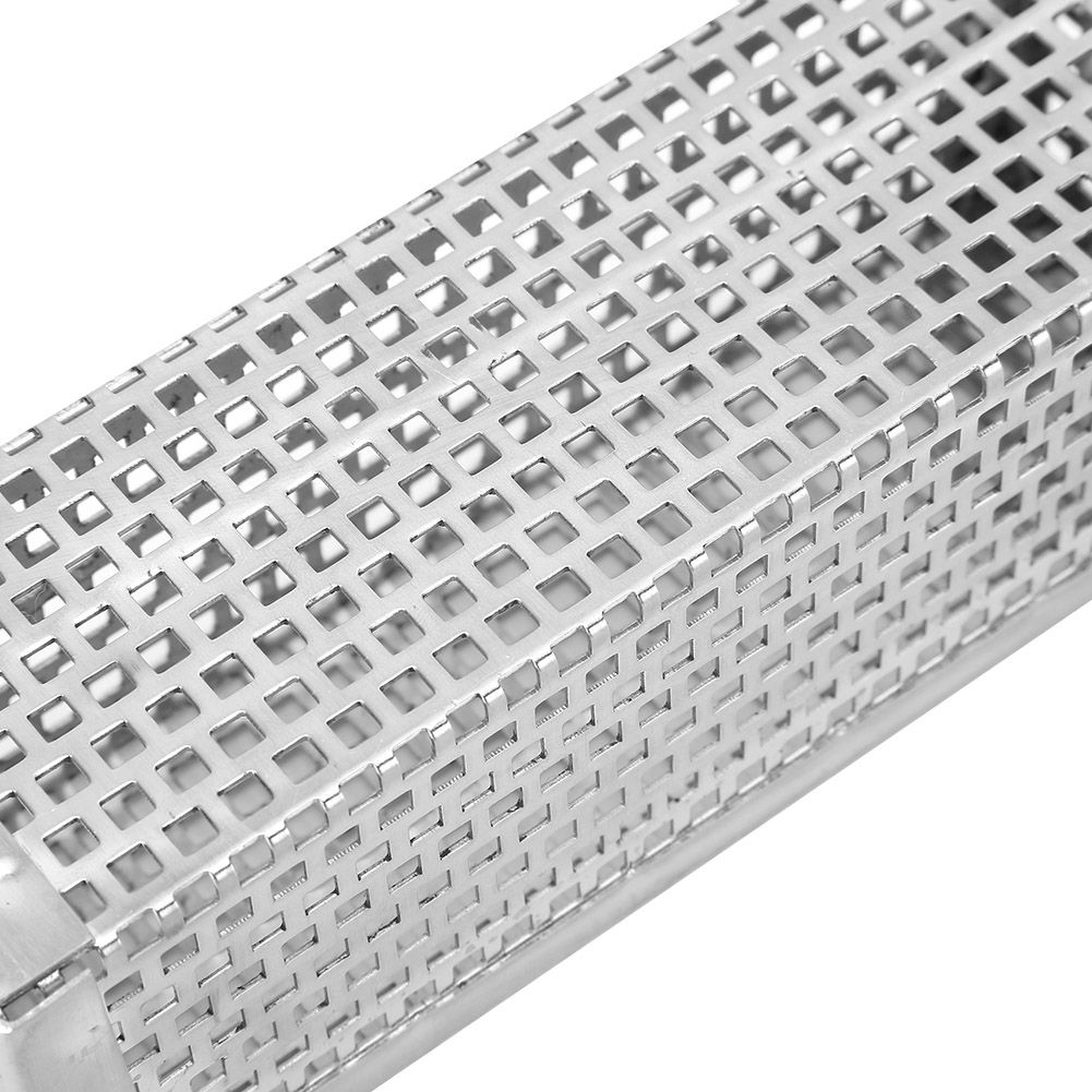 304 Stainless Steel Square BBQ Grill Smoker Tube Tools Outdoor Barbecue view 12