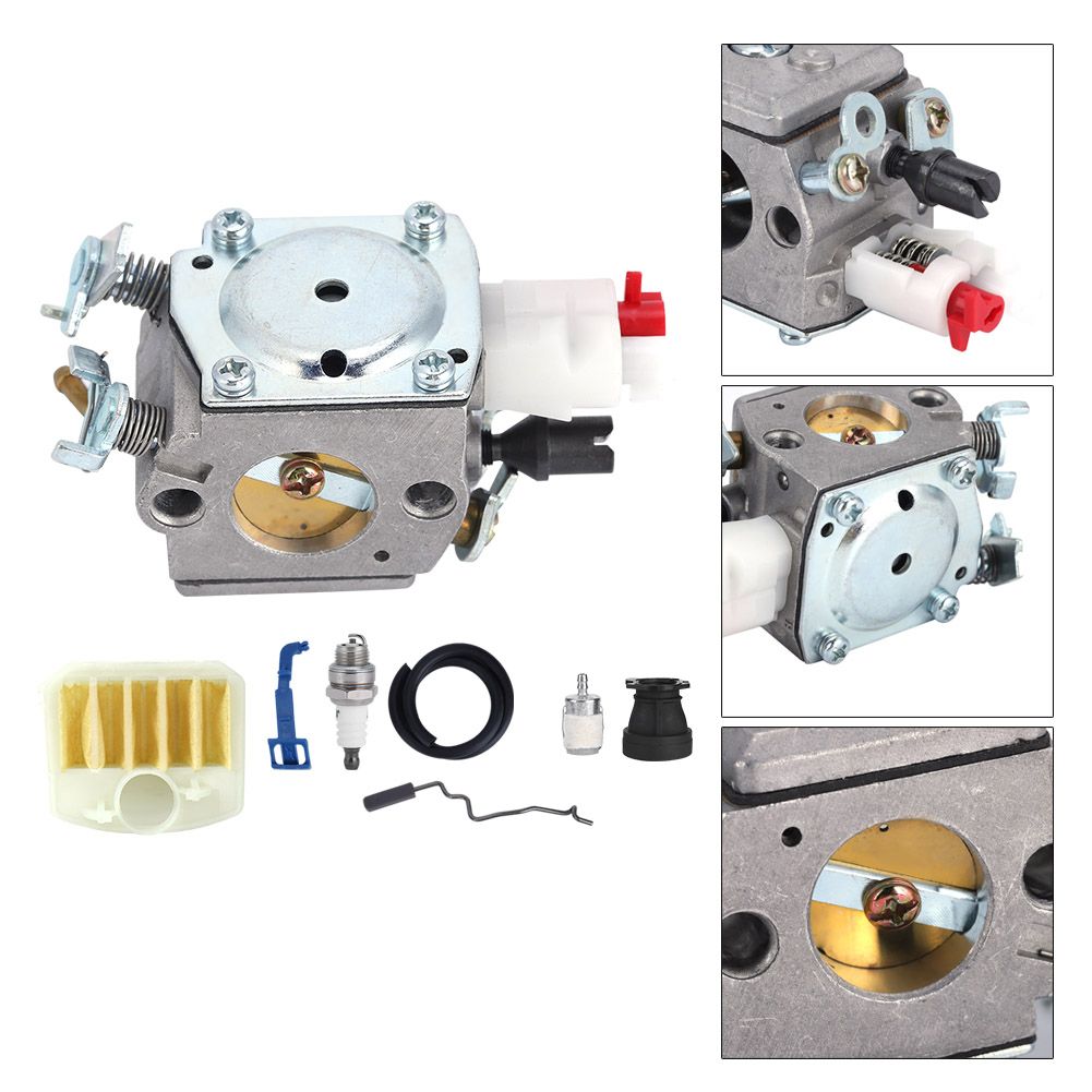 Carburetor Sparking Plug Kit Replacement Fit for Husqvarna 350 346XP 353 340 view 8
