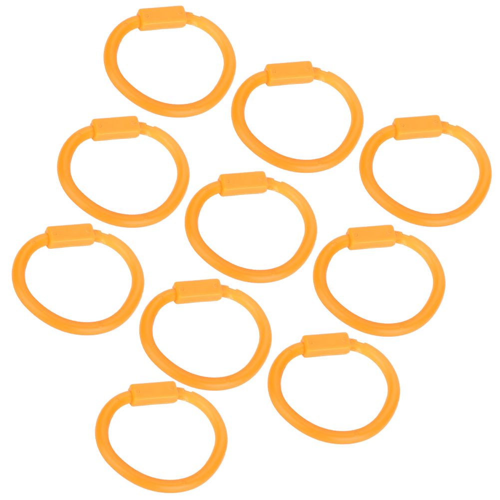 10Pcs Nylon Bull Nose Ring Accessory for Cattle Cow Farm Livestock Animal — image 1