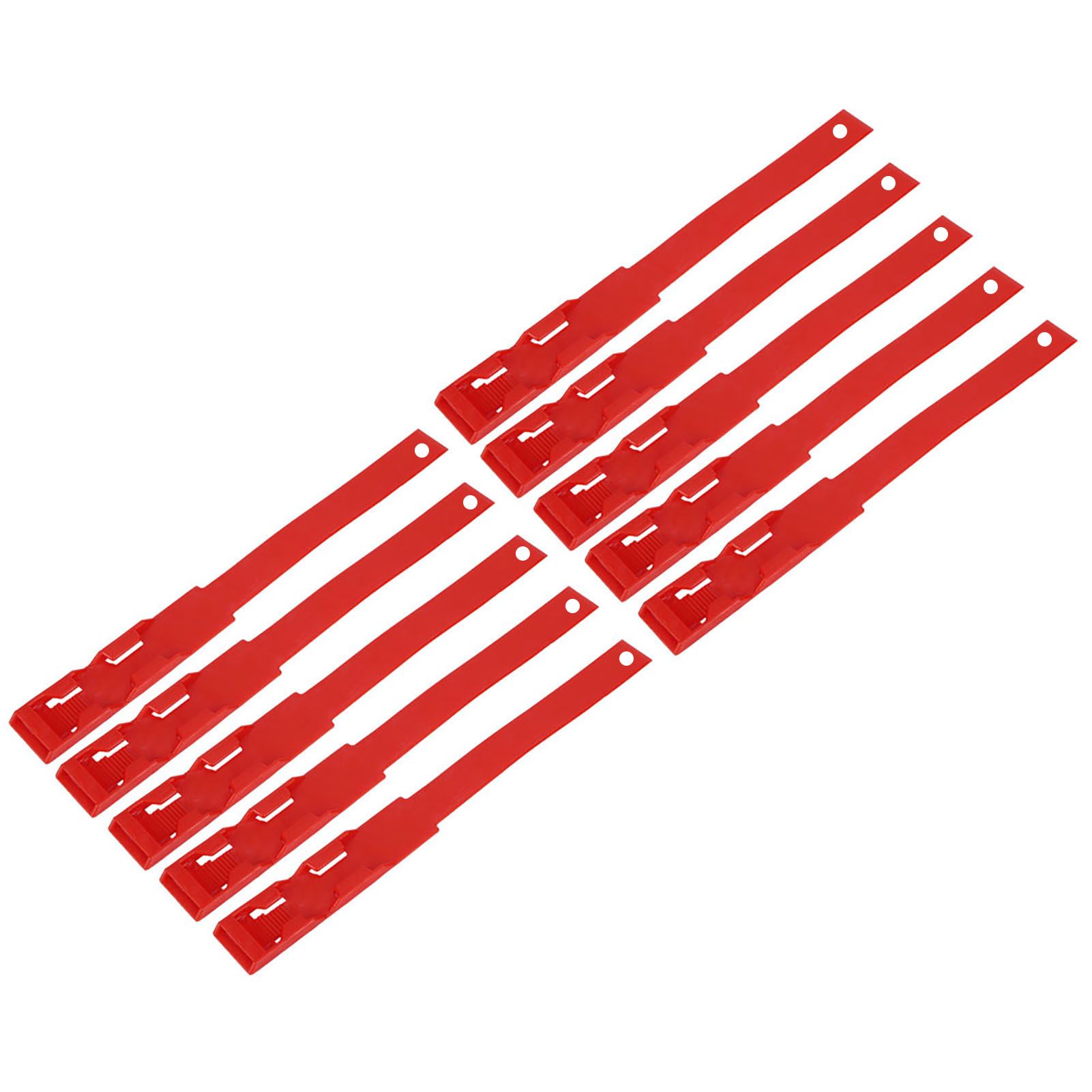 10pcs Identification ID Collars Bands Cow Cattle Marking Ring Supplies for view 4