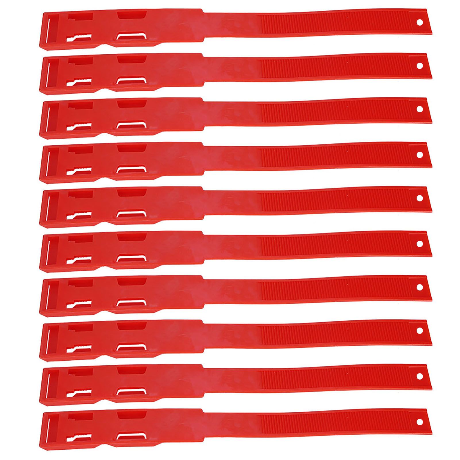10pcs Identification ID Collars Bands Cow Cattle Marking Ring Supplies for view 5