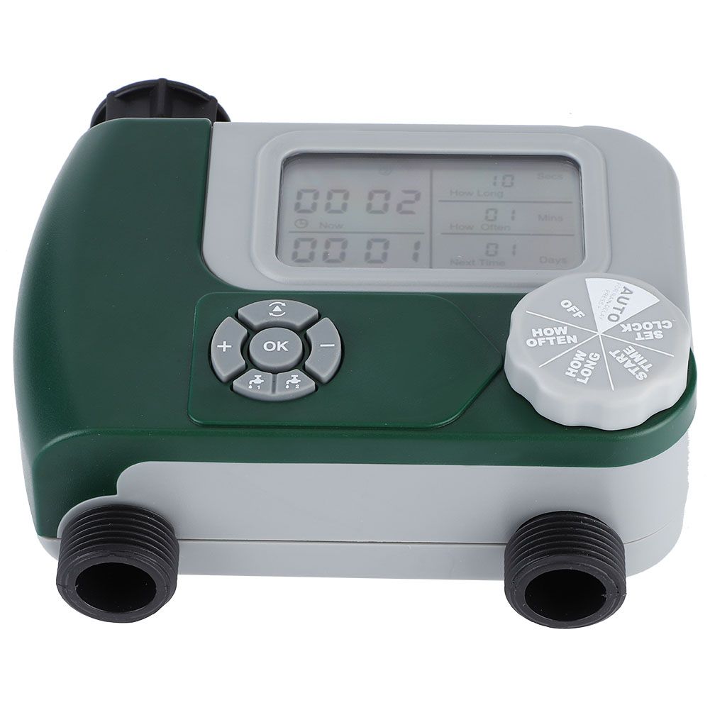 DualOutlet Timer Irrigation System Controller Intelligent Large Display view 3