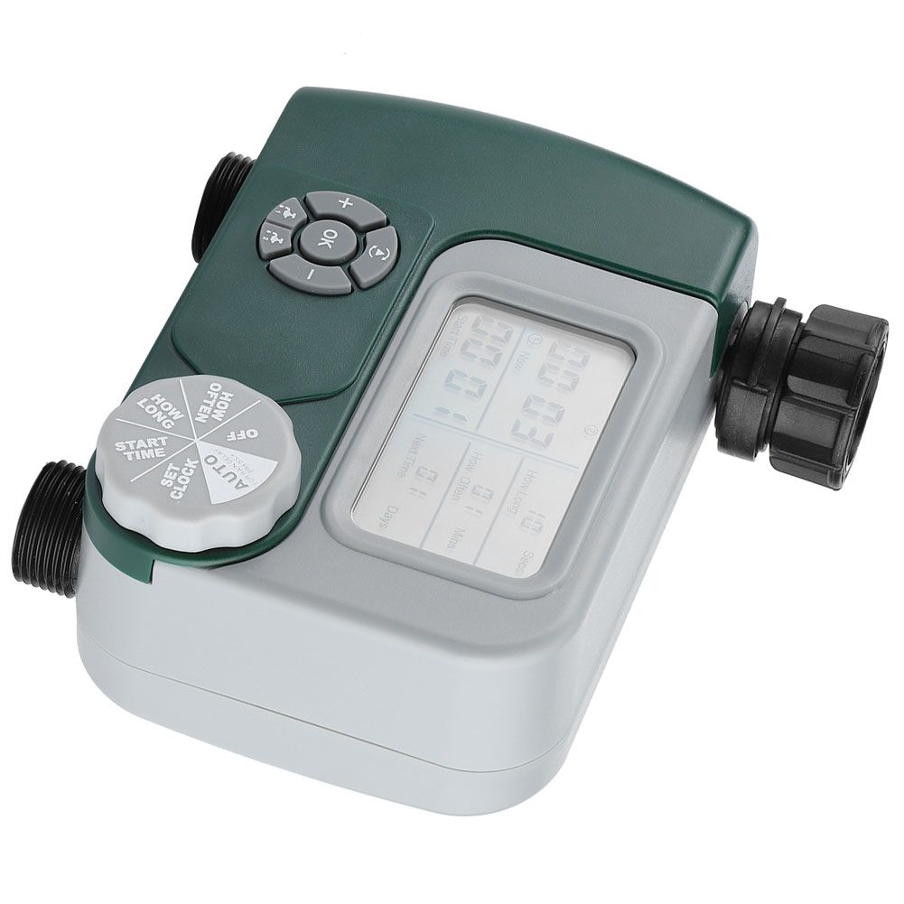DualOutlet Timer Irrigation System Controller Intelligent Large Display view 7