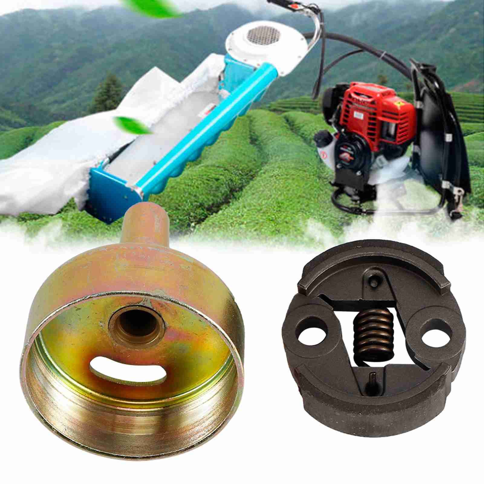 9T Clutch Drum Clutch Gear Assembly Replacement Fit for Honda GX25 25cc 4‑Takt view 10