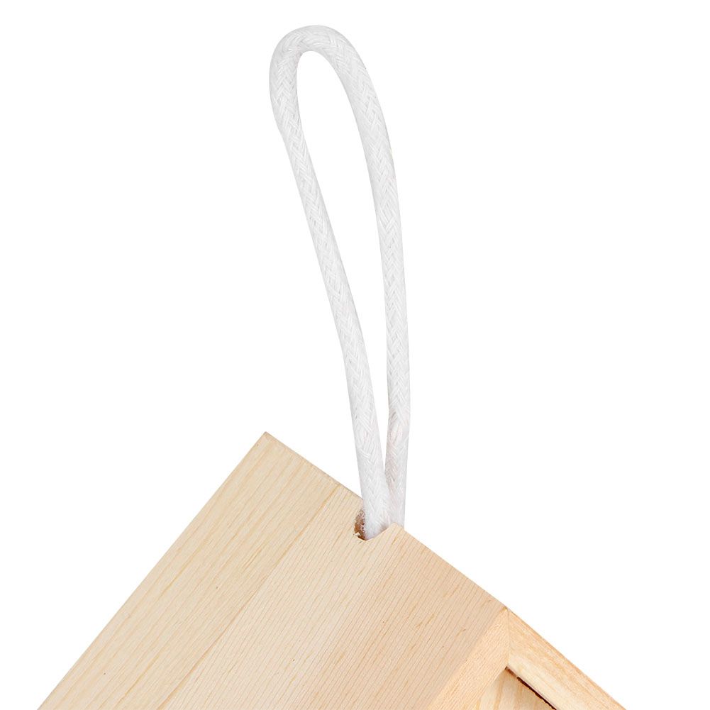 3Pcs Innovative Outdoor Wooden Bird House Nesting Cage Ornament for Garden view 12