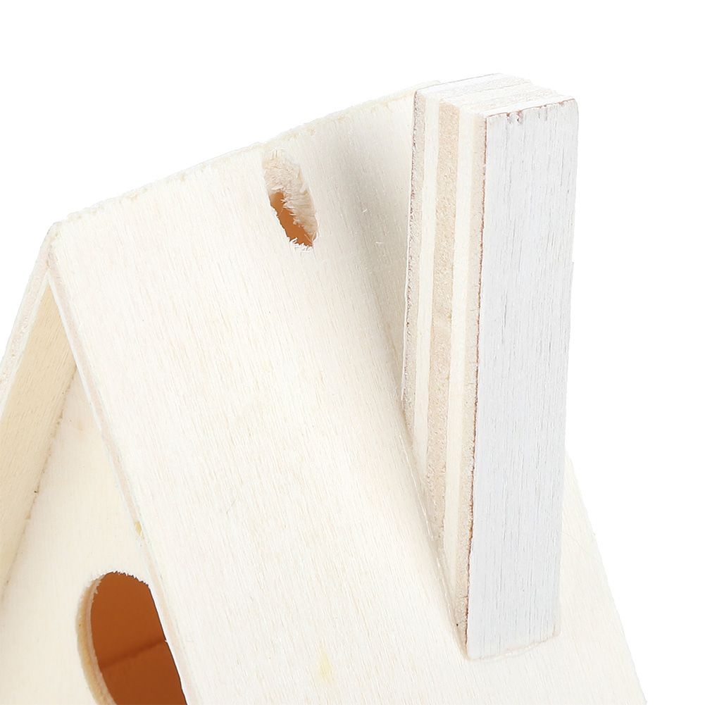 4Pcs Outdoor Hanging Wooden Bird House Nests Nesting Cage Garden Decoration view 12
