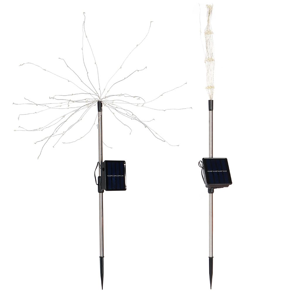 2Pcs/Set Outdoor Solar Garden Decorative Lights Lawn Lights Holiday Lighting view 6
