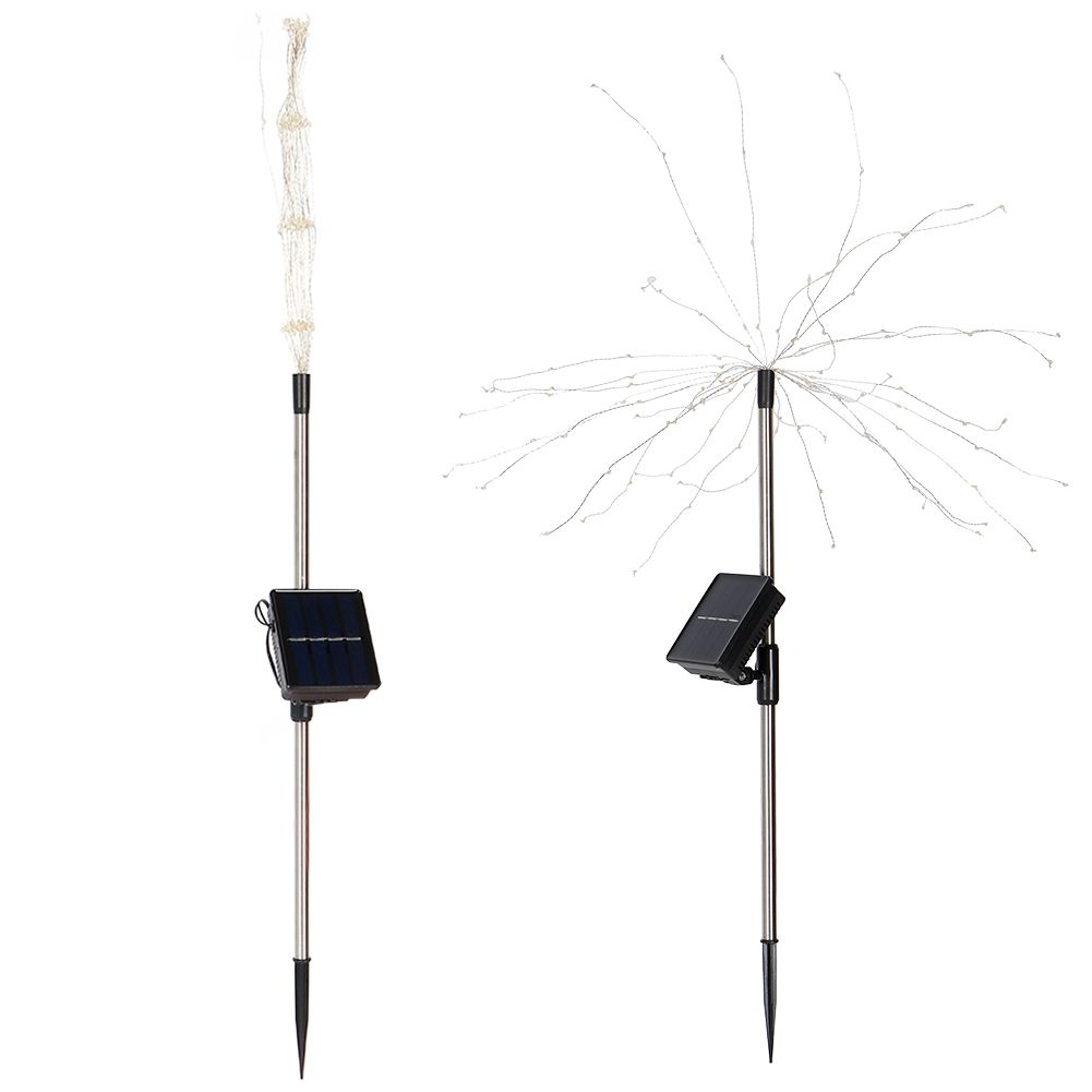 2Pcs/Set Outdoor Solar Garden Decorative Lights Lawn Lights Holiday Lighting view 7