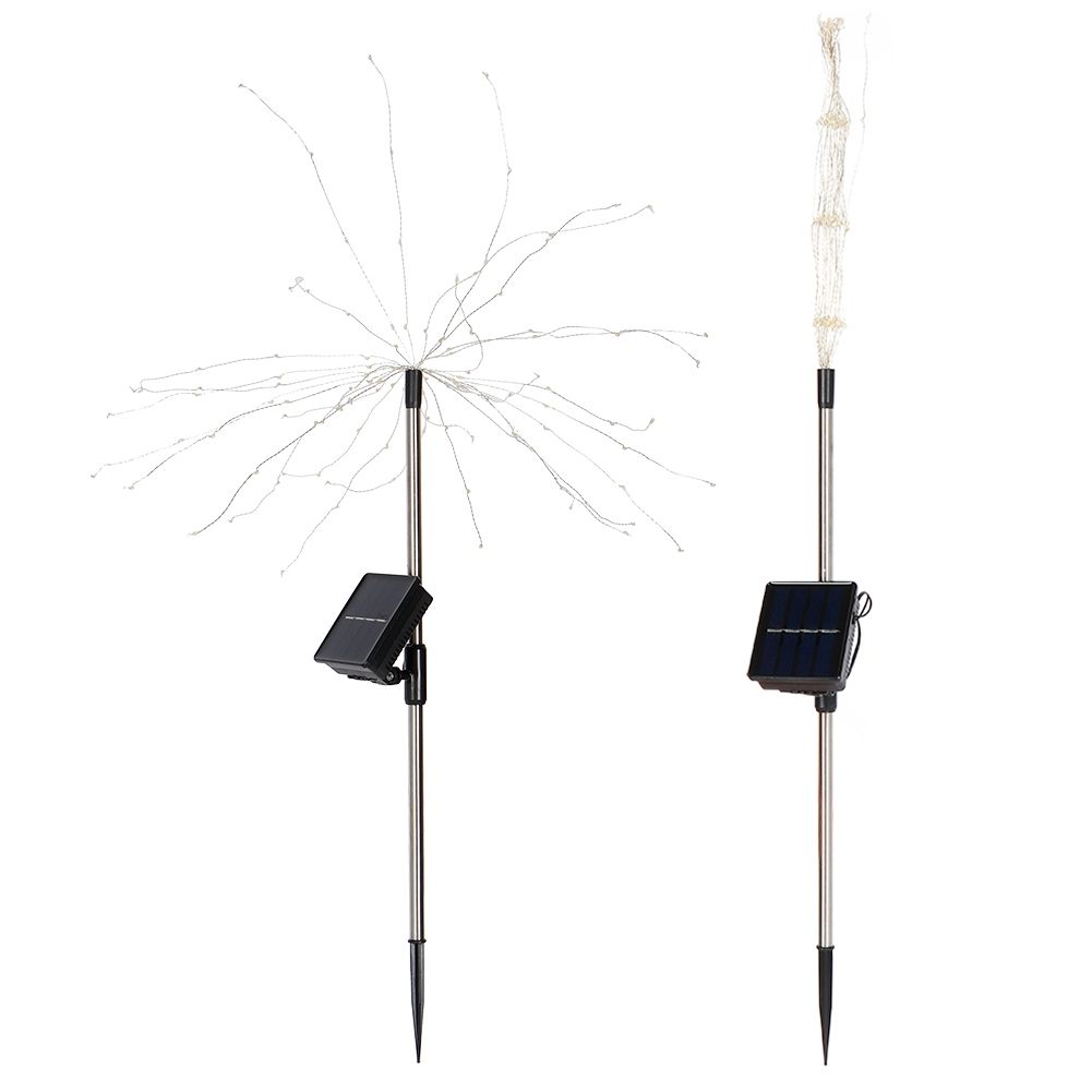 2Pcs/Set Outdoor Solar Garden Decorative Lights Lawn Lights Holiday Lighting view 8