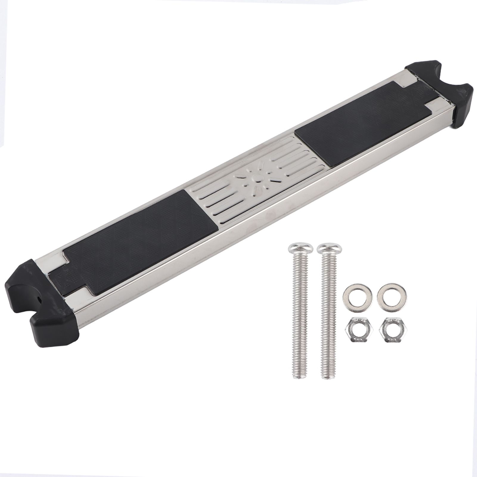 304 Stainless Steel Thickened Ladder Pedal with Non Slip Rubber Pad for Hot view 2